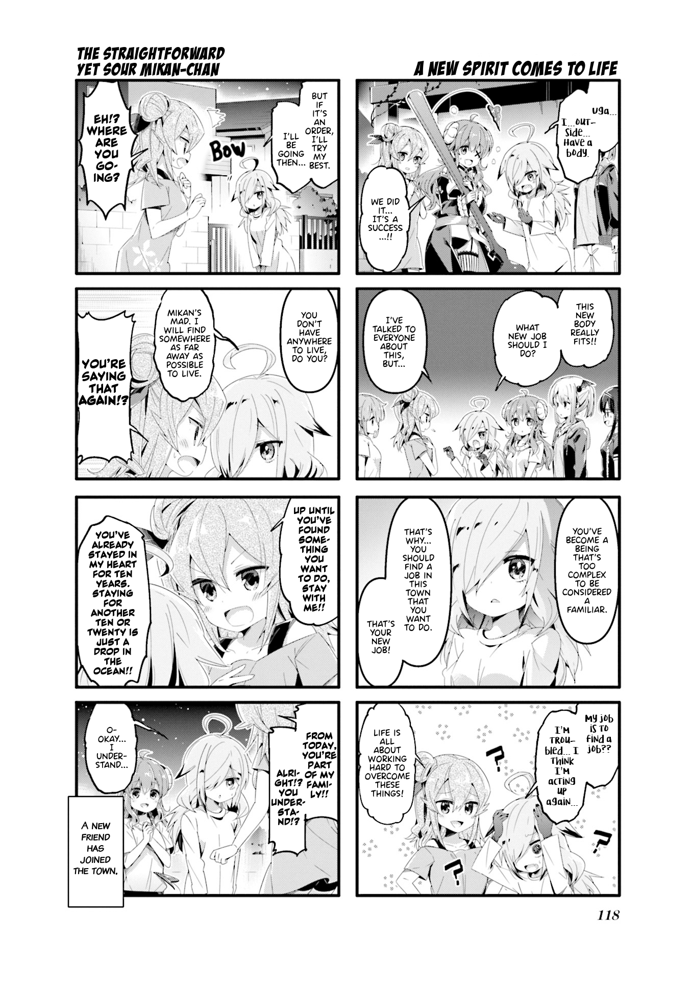 Machikado Mazoku chapter 52 - page 8