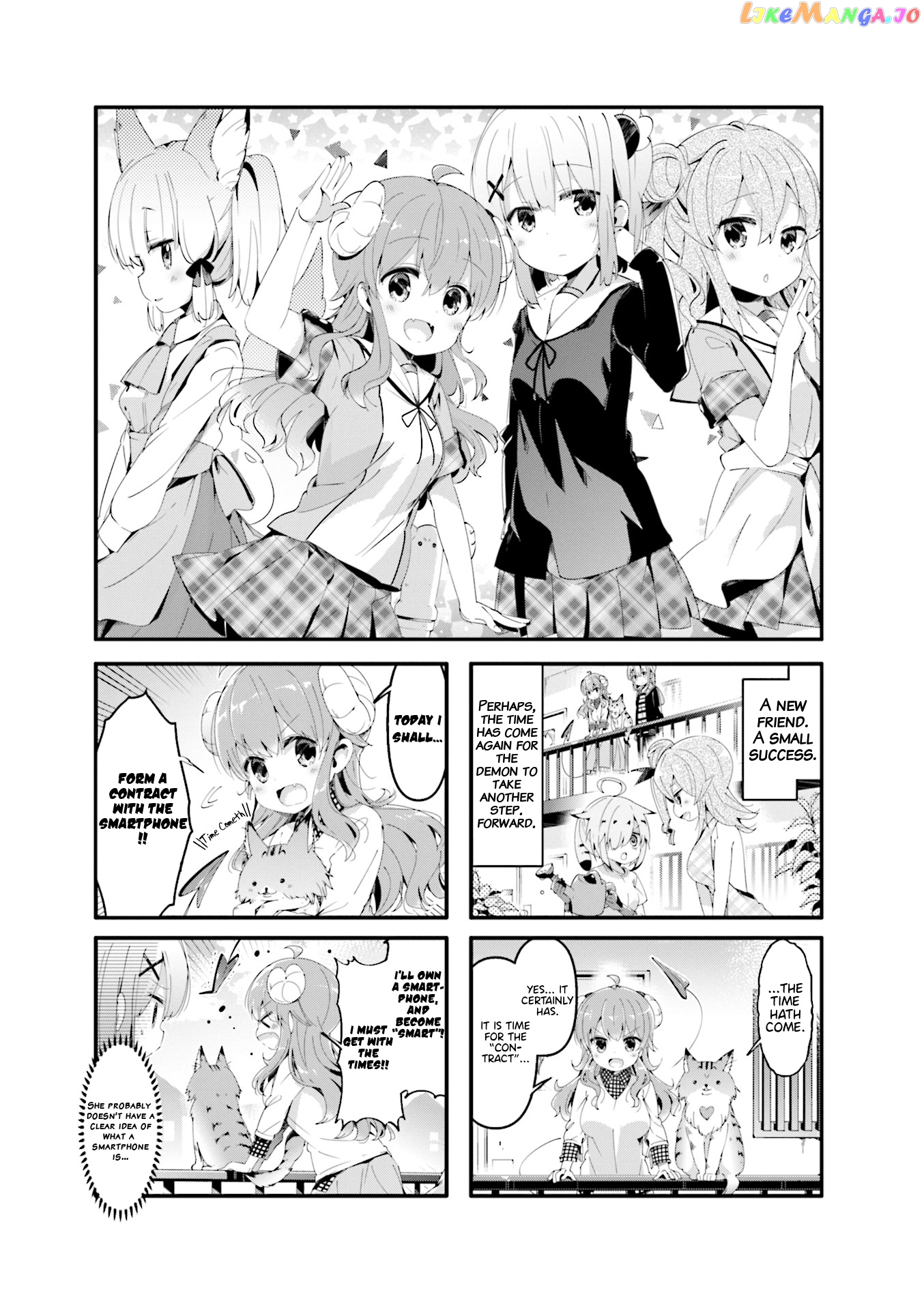 Machikado Mazoku chapter 53 - page 1