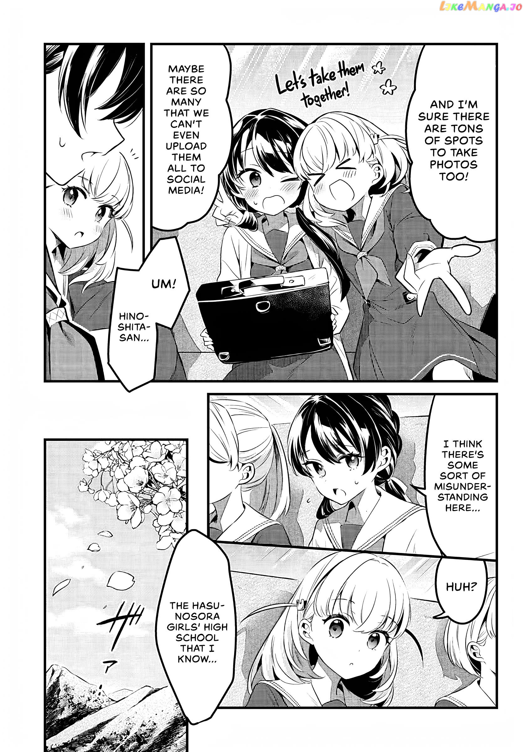 Love Live! Flowers – Hasunosora Girls’ High School Idol Club – chapter 1 - page 9