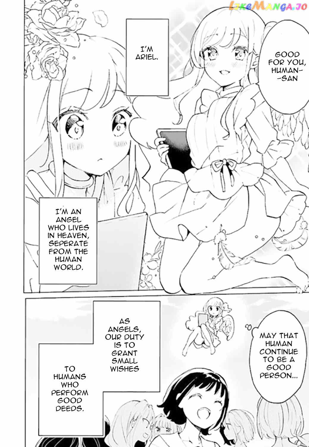 I’m An Elite Angel, But I’m Troubled By An Impregnable High School Girl chapter 1 - page 6