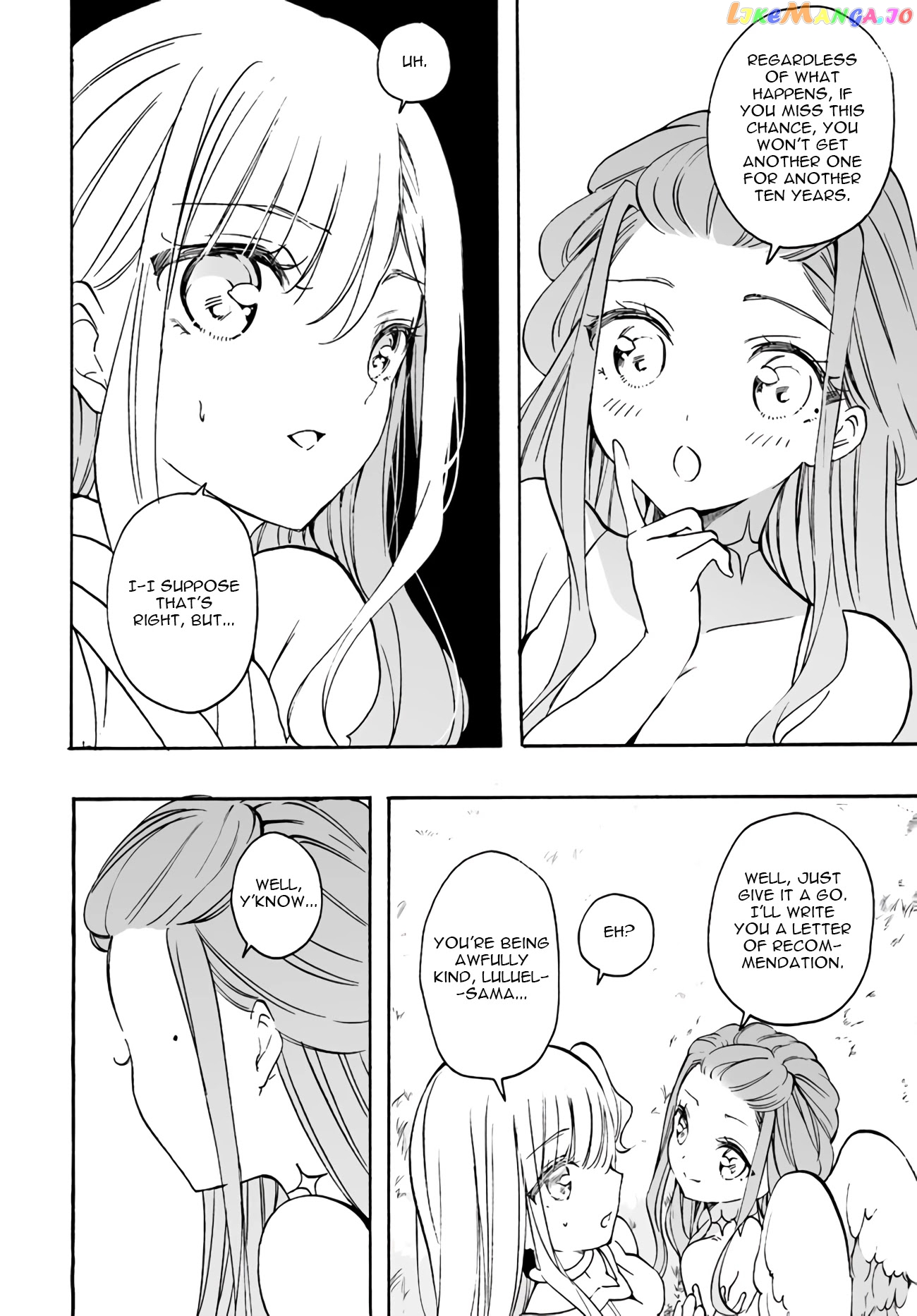 I’m An Elite Angel, But I’m Troubled By An Impregnable High School Girl chapter 15 - page 10