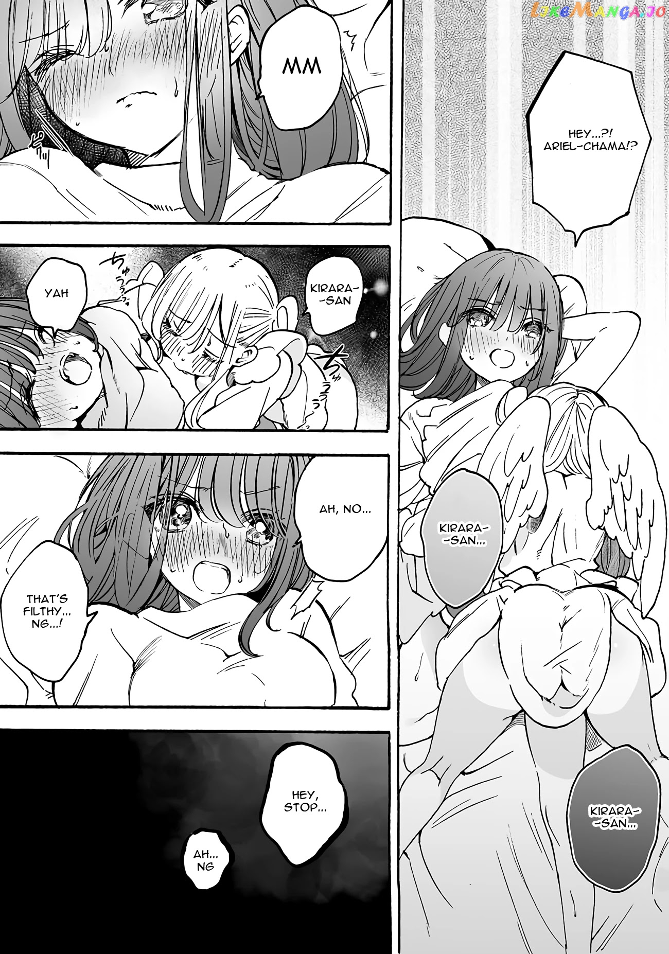 I’m An Elite Angel, But I’m Troubled By An Impregnable High School Girl chapter 13.4 - page 3