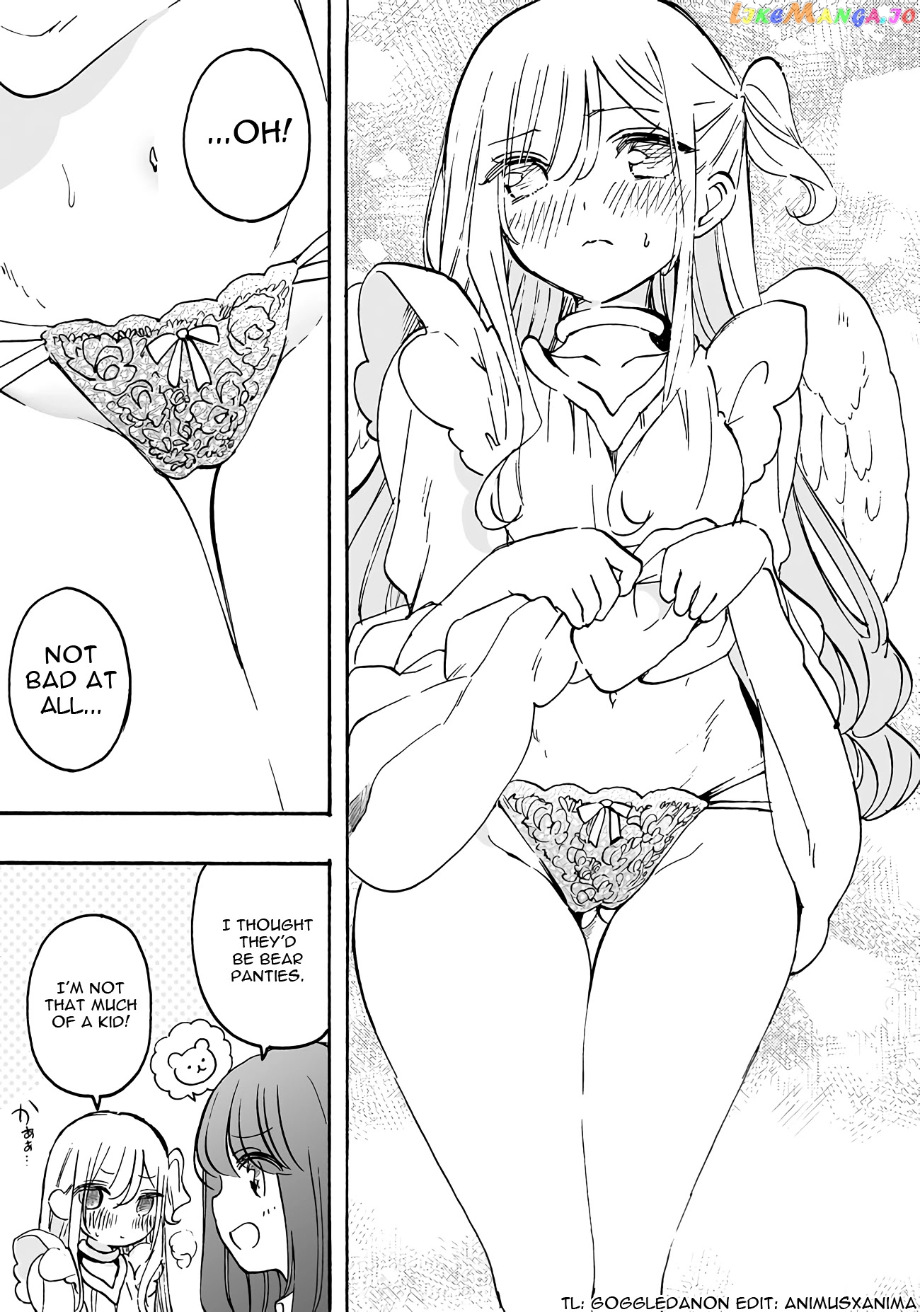 I’m An Elite Angel, But I’m Troubled By An Impregnable High School Girl chapter 13.5 - page 3