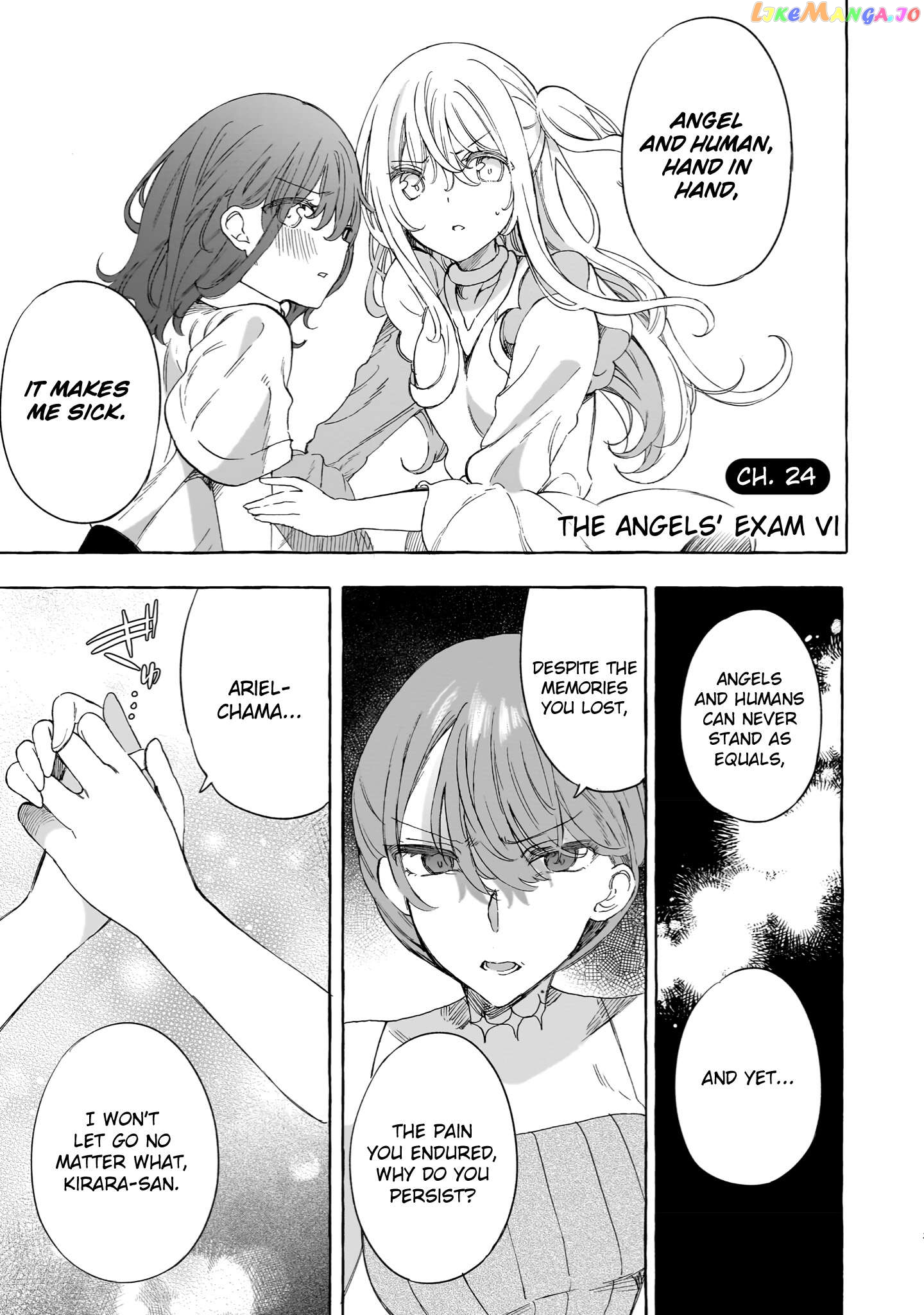 I’m An Elite Angel, But I’m Troubled By An Impregnable High School Girl Chapter 24 - page 1