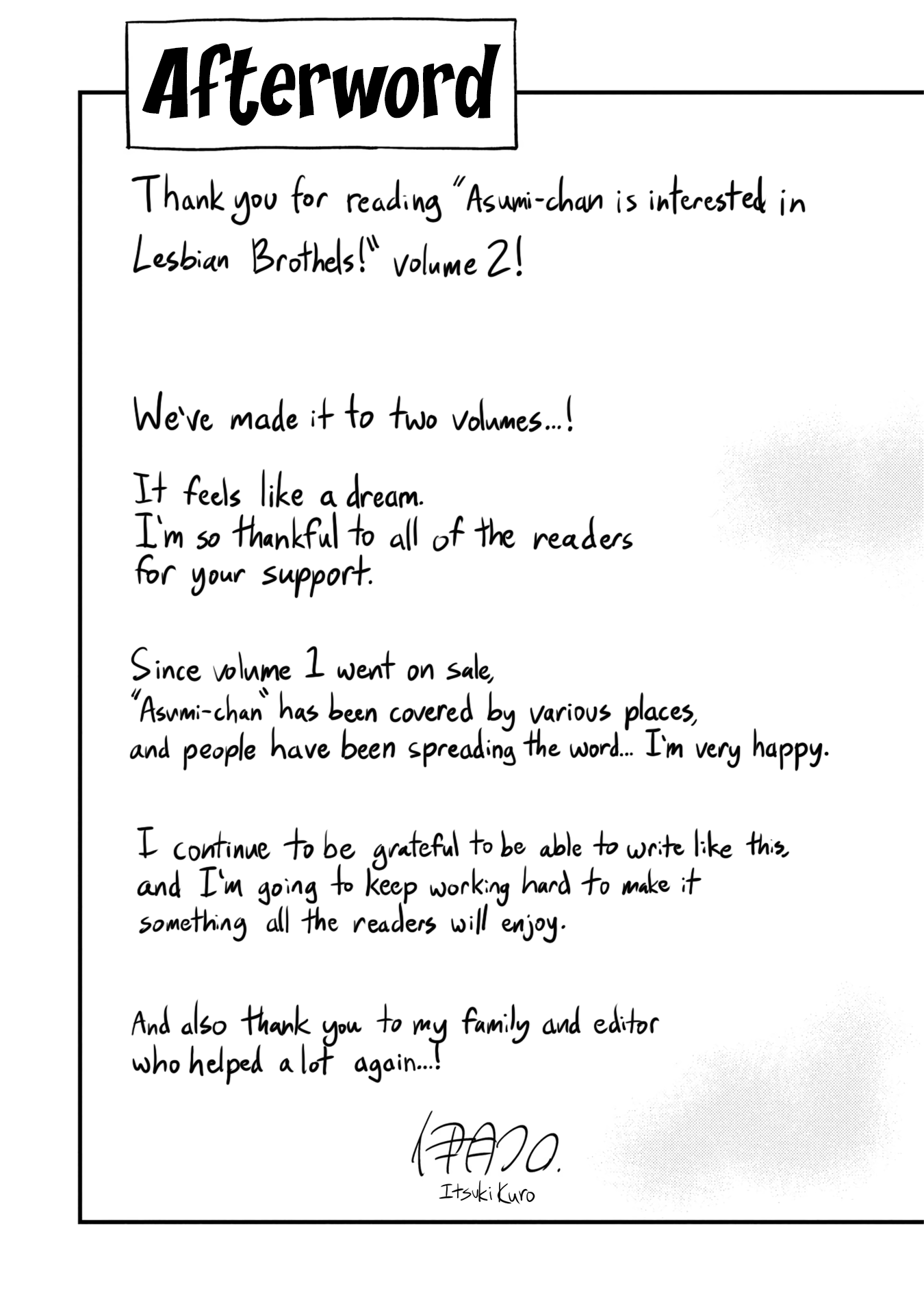 Asumi-Chan Is Interested In Lesbian Brothels! chapter 9.1 - page 16