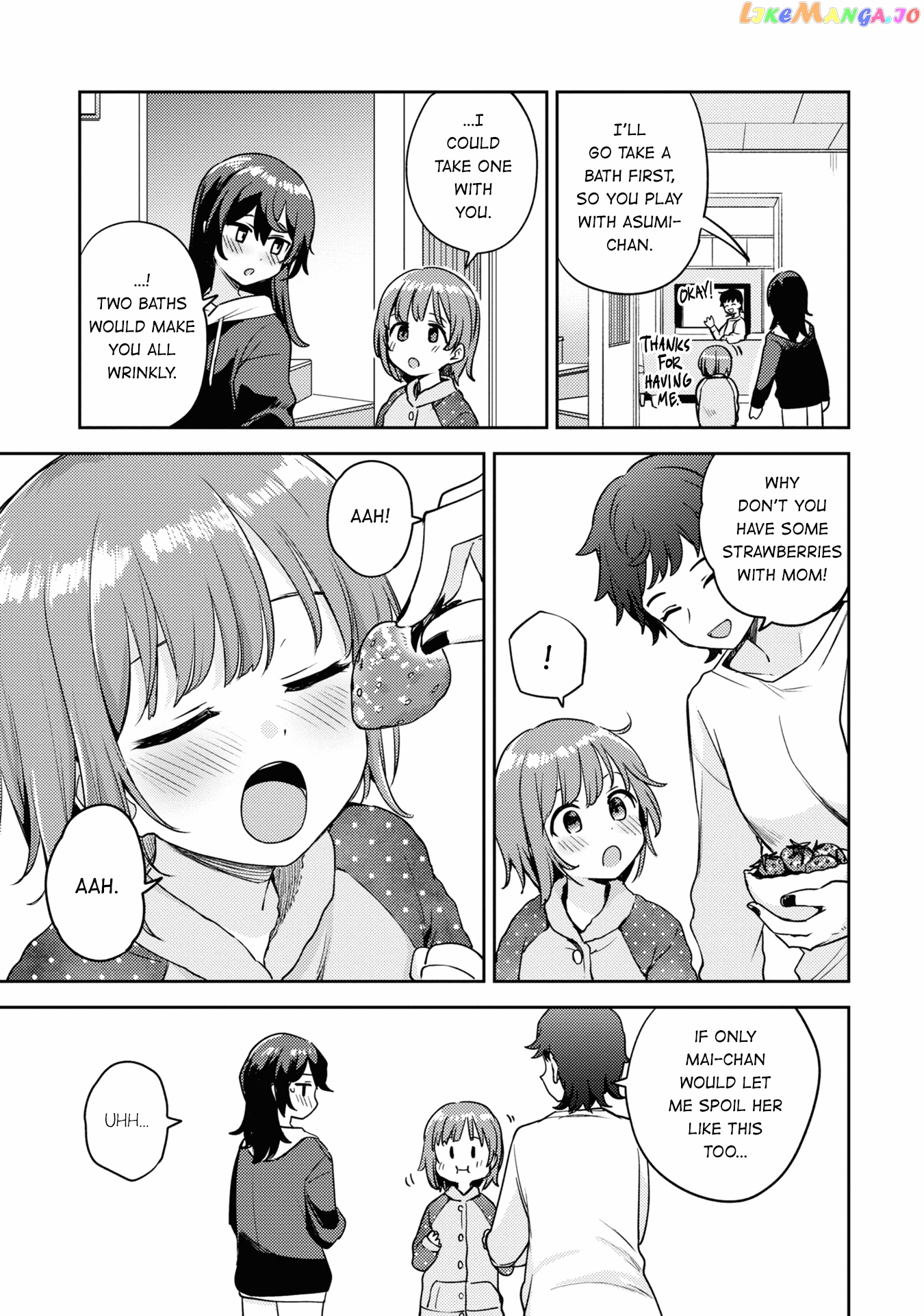 Asumi-Chan Is Interested In Lesbian Brothels! chapter 9.1 - page 4