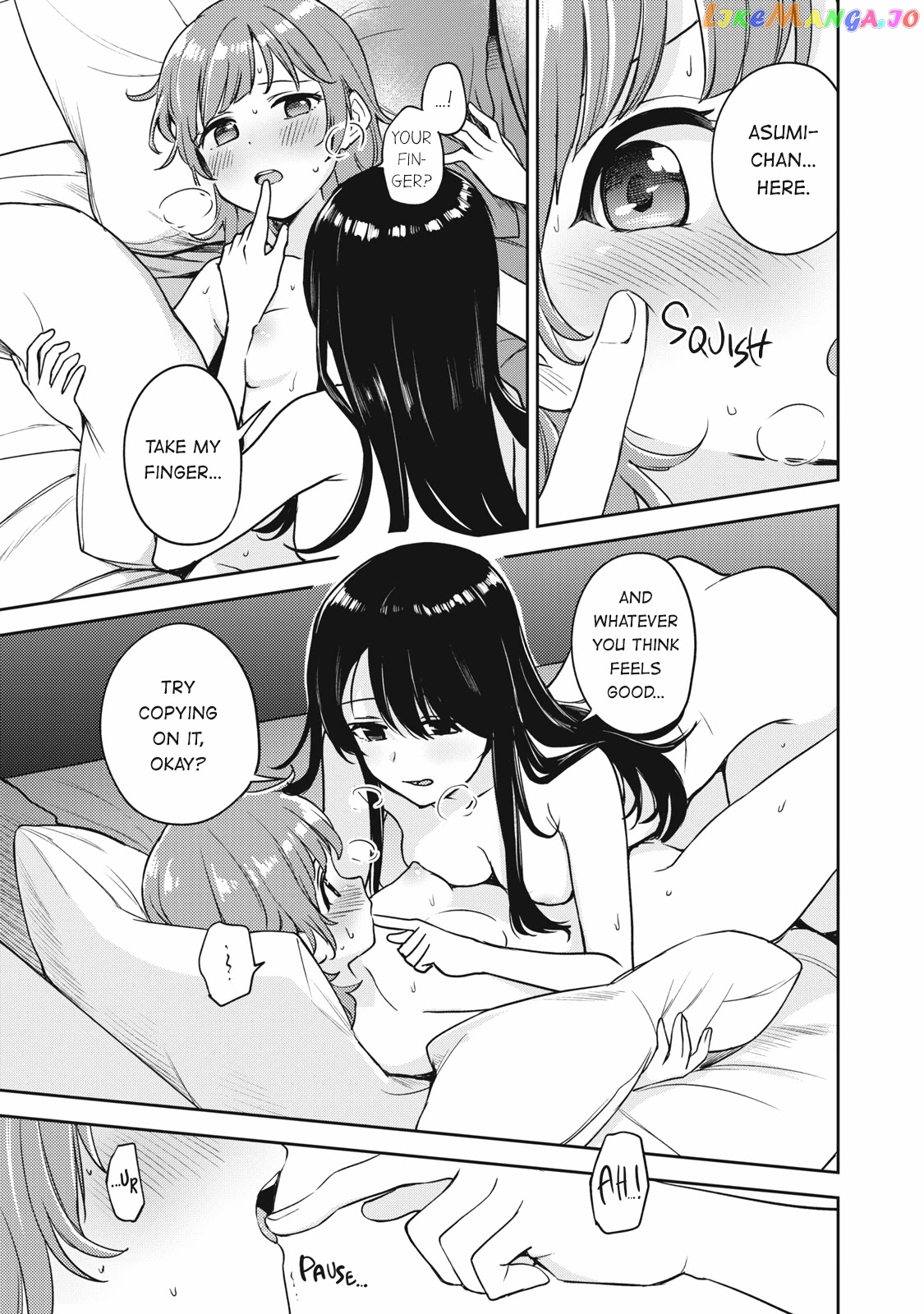 Asumi-Chan Is Interested In Lesbian Brothels! chapter 10.1 - page 11