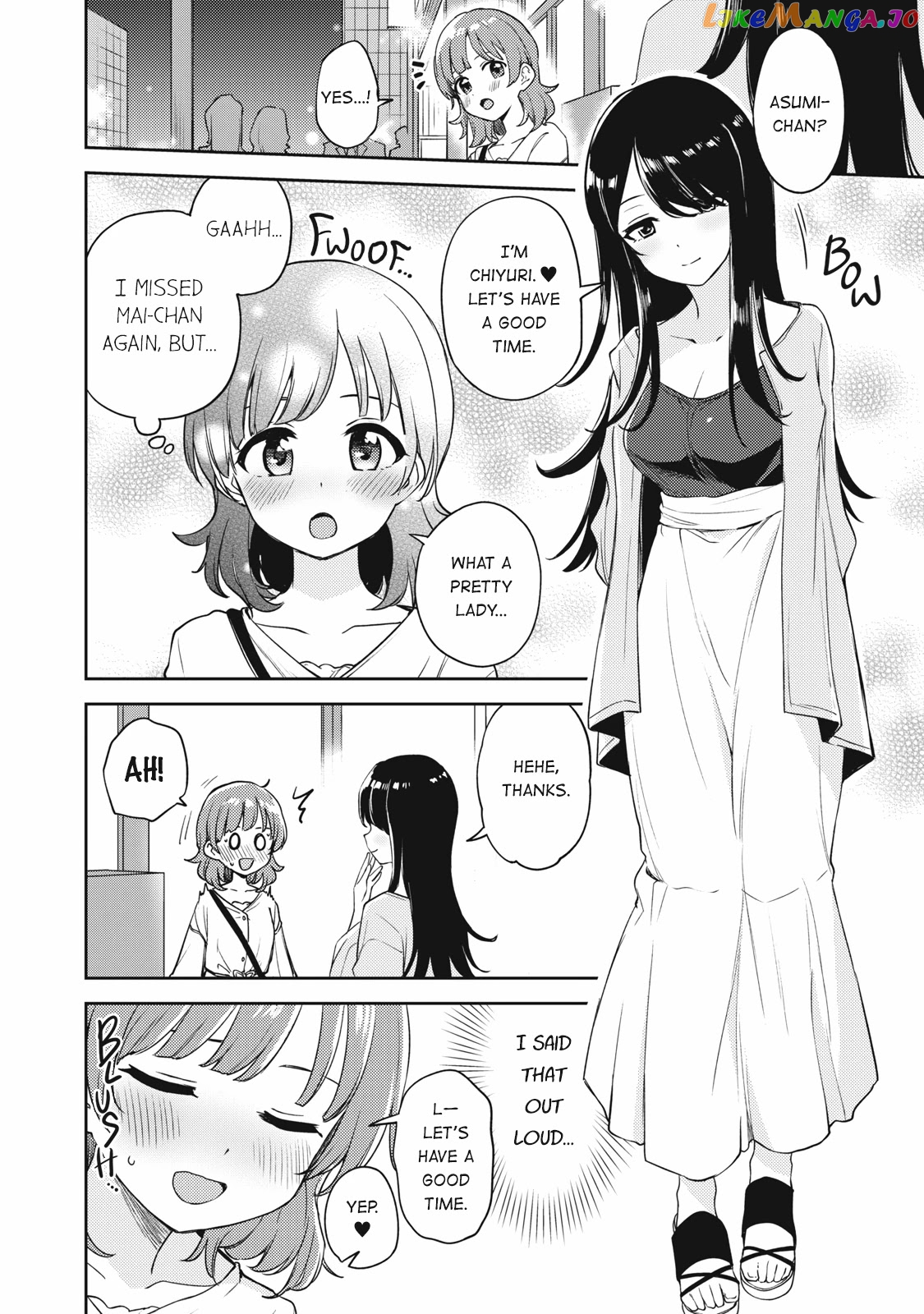 Asumi-Chan Is Interested In Lesbian Brothels! chapter 10.1 - page 2