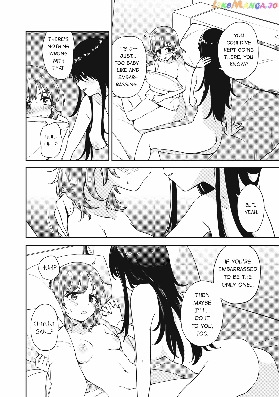 Asumi-Chan Is Interested In Lesbian Brothels! chapter 10.1 - page 8