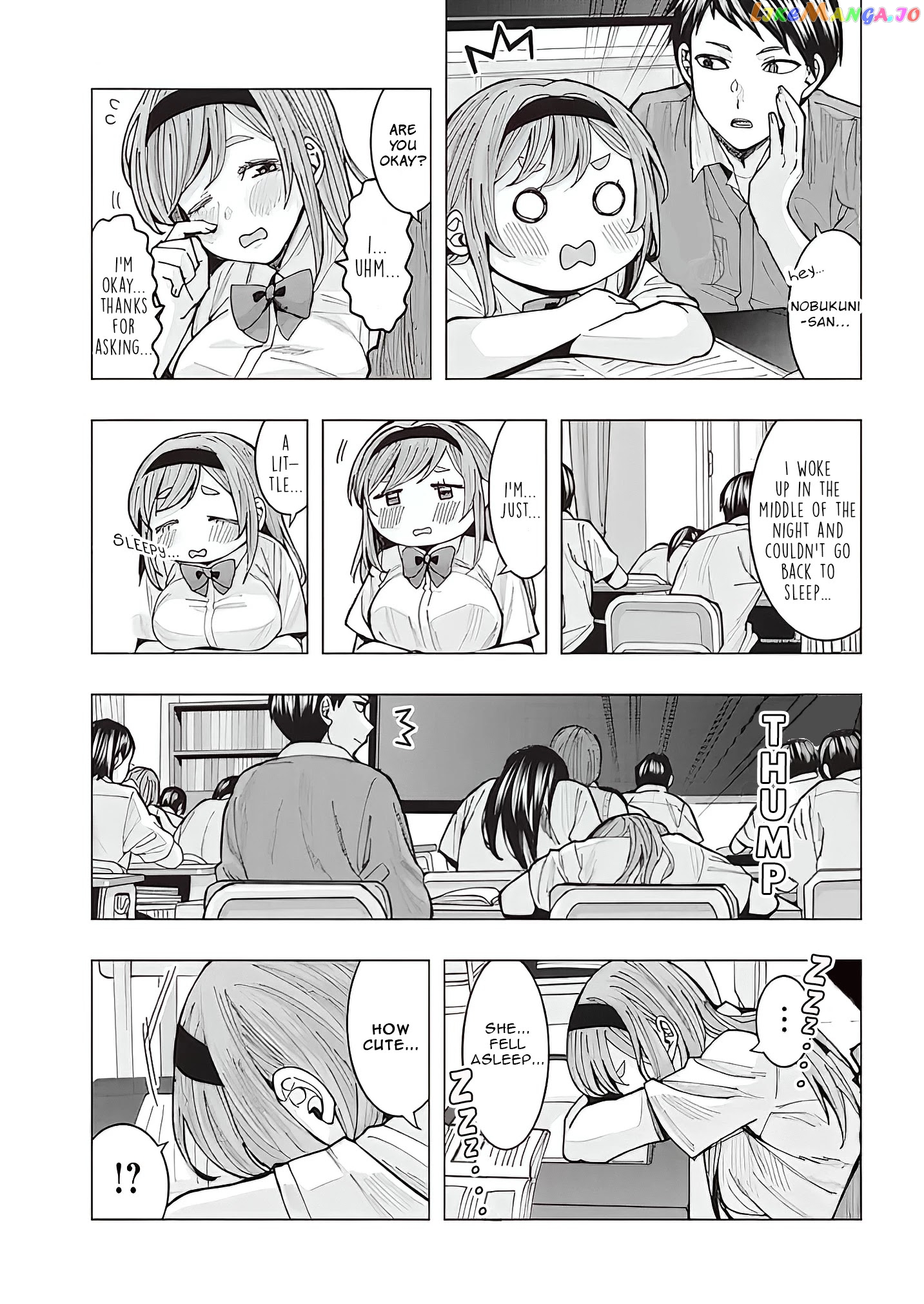 Tonari no Nobukuni-san wa Ore no Koto ga Suki na Ki ga Suru chapter 2 - page 4