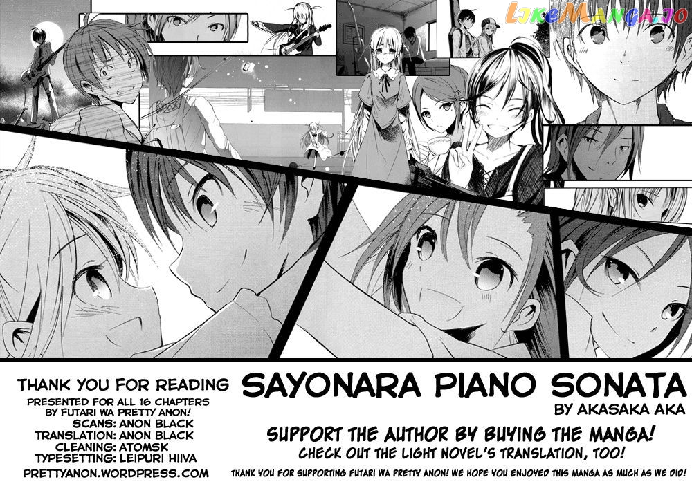 Sayonara Piano Sonata chapter 16 - page 38