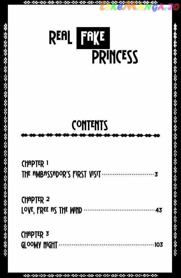 Real Fake Princess chapter 1 - page 4