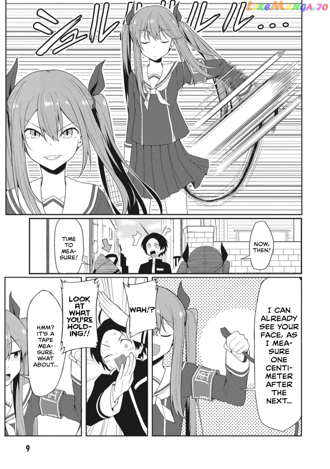 The Hella Weak Disciplinary Committee Chairman, Kaeri-chan chapter 1 - page 11