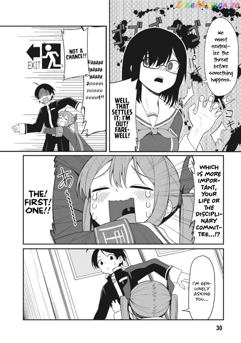 The Hella Weak Disciplinary Committee Chairman, Kaeri-chan chapter 3 - page 6