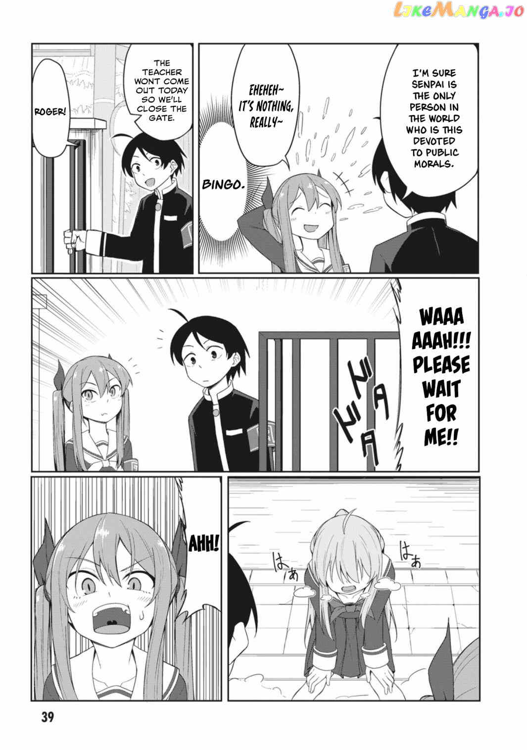 The Hella Weak Disciplinary Committee Chairman, Kaeri-chan chapter 4 - page 5