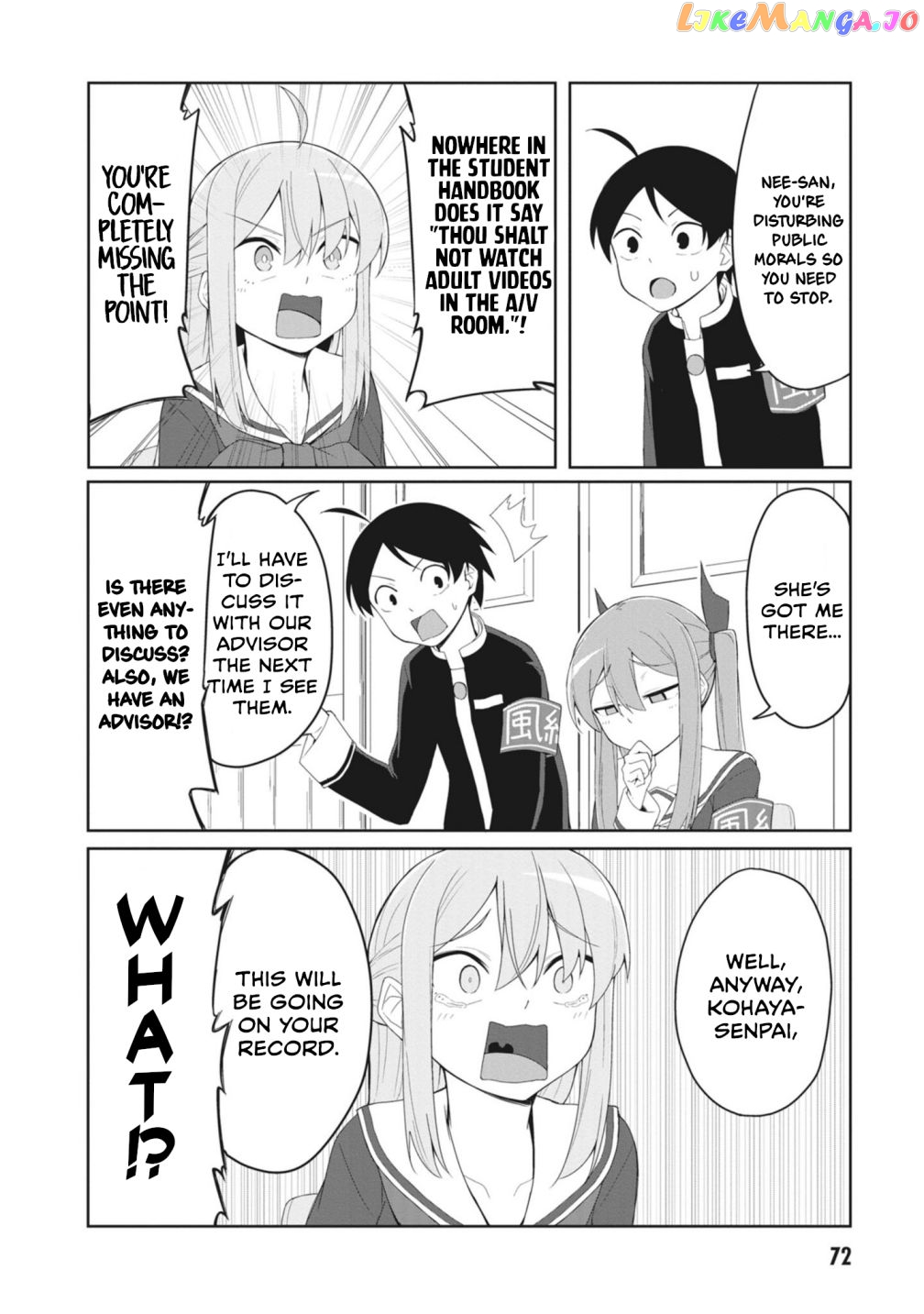 The Hella Weak Disciplinary Committee Chairman, Kaeri-chan chapter 7 - page 2