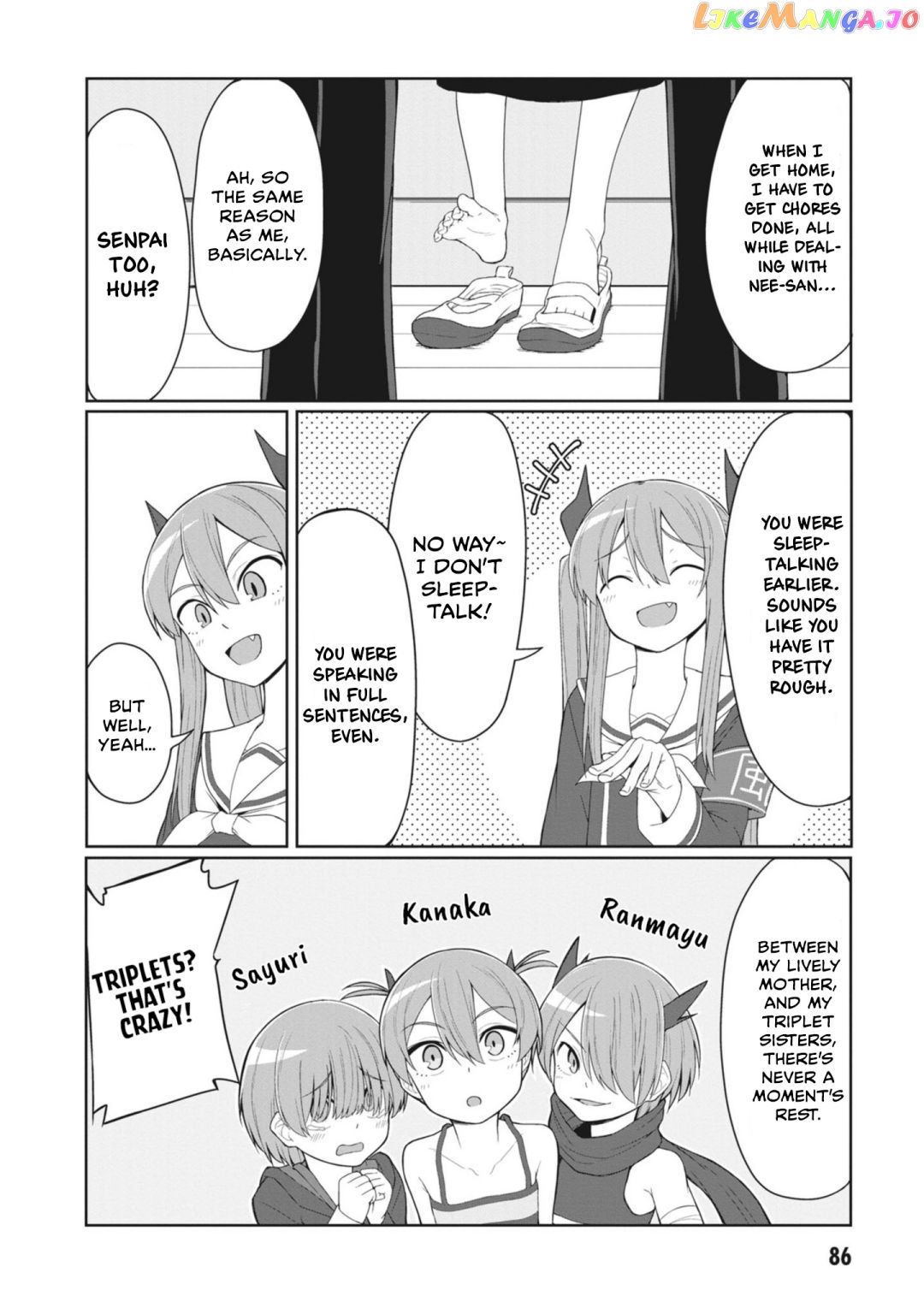 The Hella Weak Disciplinary Committee Chairman, Kaeri-chan chapter 8 - page 6