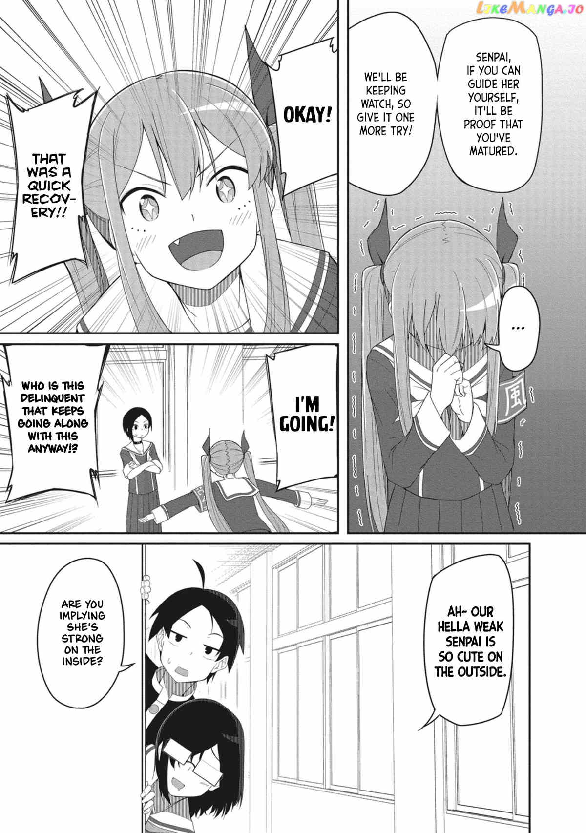 The Hella Weak Disciplinary Committee Chairman, Kaeri-chan chapter 11 - page 3