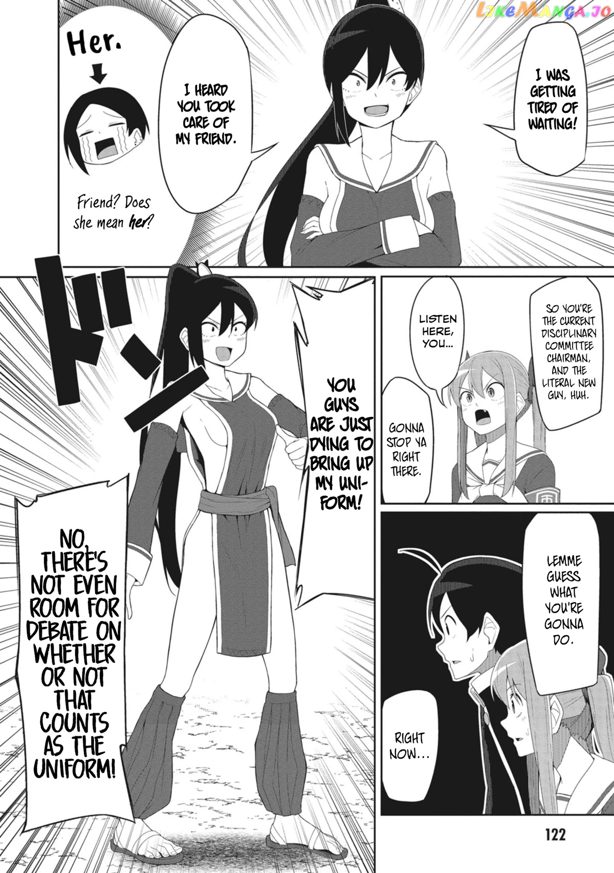 The Hella Weak Disciplinary Committee Chairman, Kaeri-chan chapter 12 - page 4