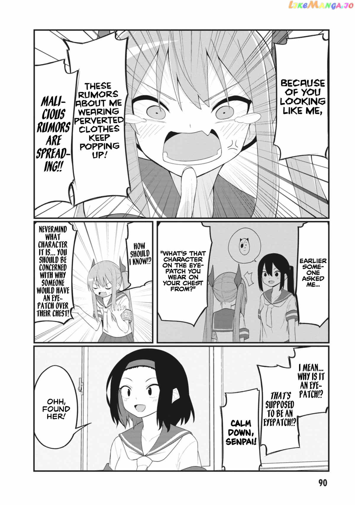 The Hella Weak Disciplinary Committee Chairman, Kaeri-chan chapter 21 - page 6