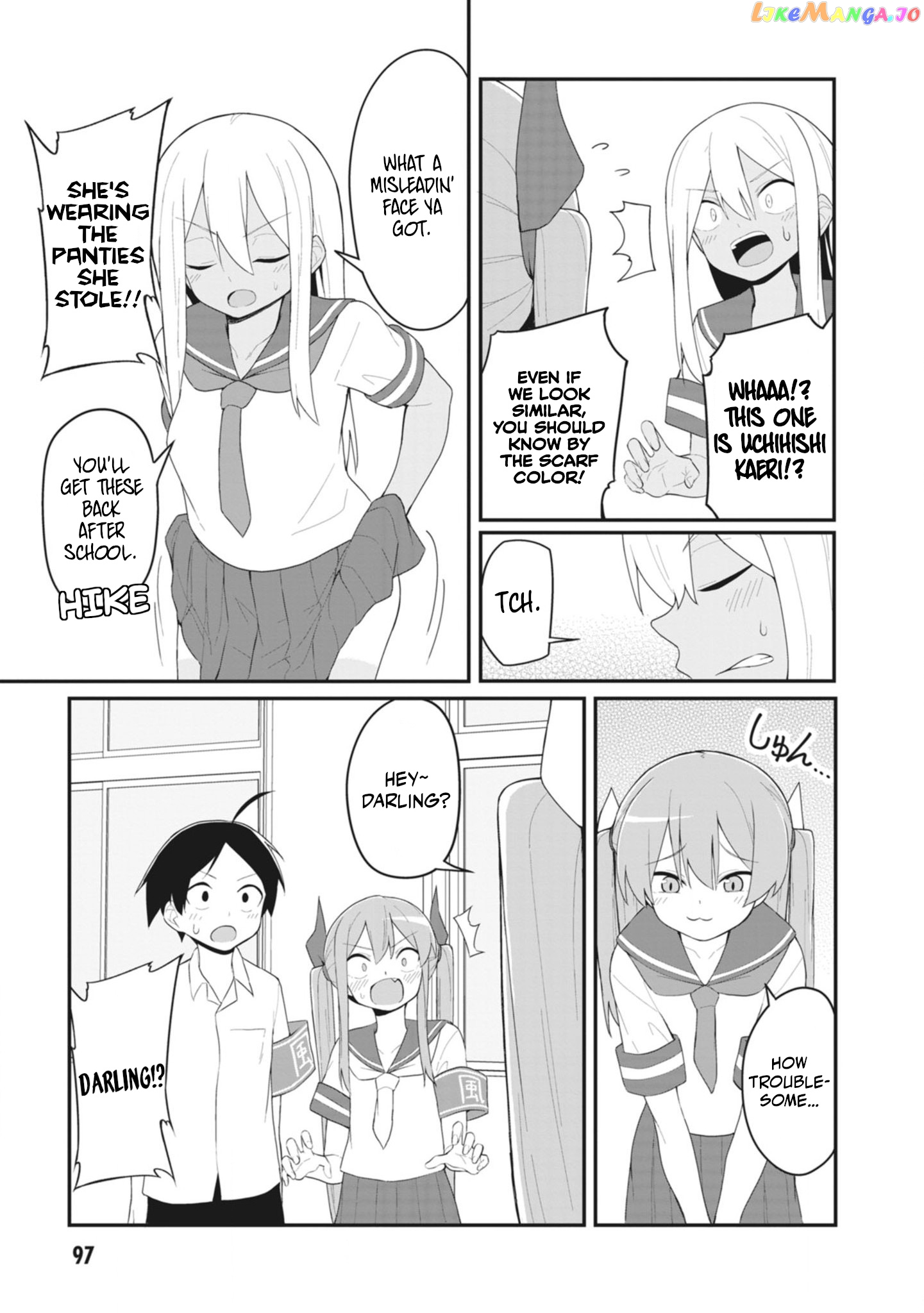 The Hella Weak Disciplinary Committee Chairman, Kaeri-chan chapter 22 - page 3