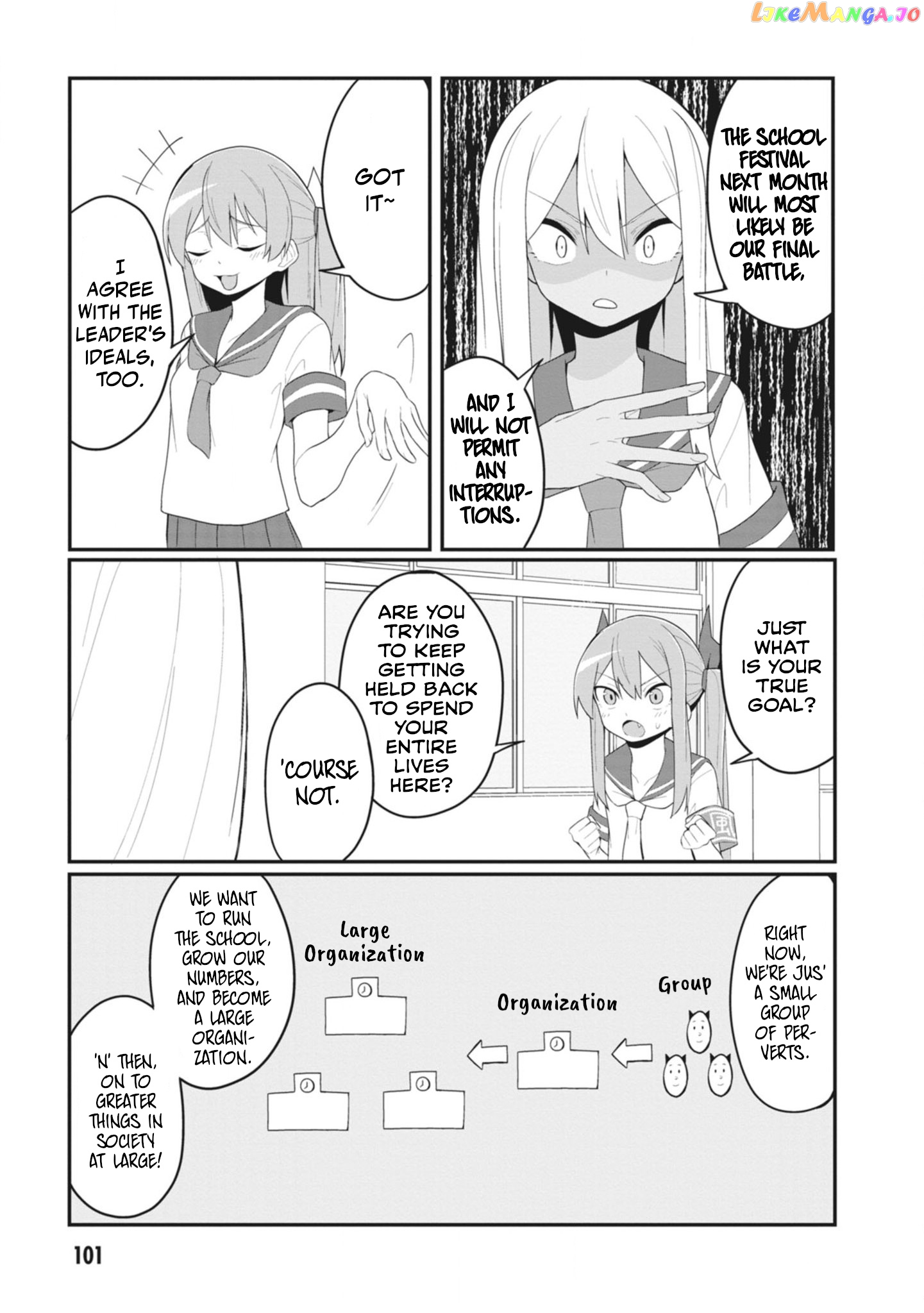 The Hella Weak Disciplinary Committee Chairman, Kaeri-chan chapter 22 - page 7