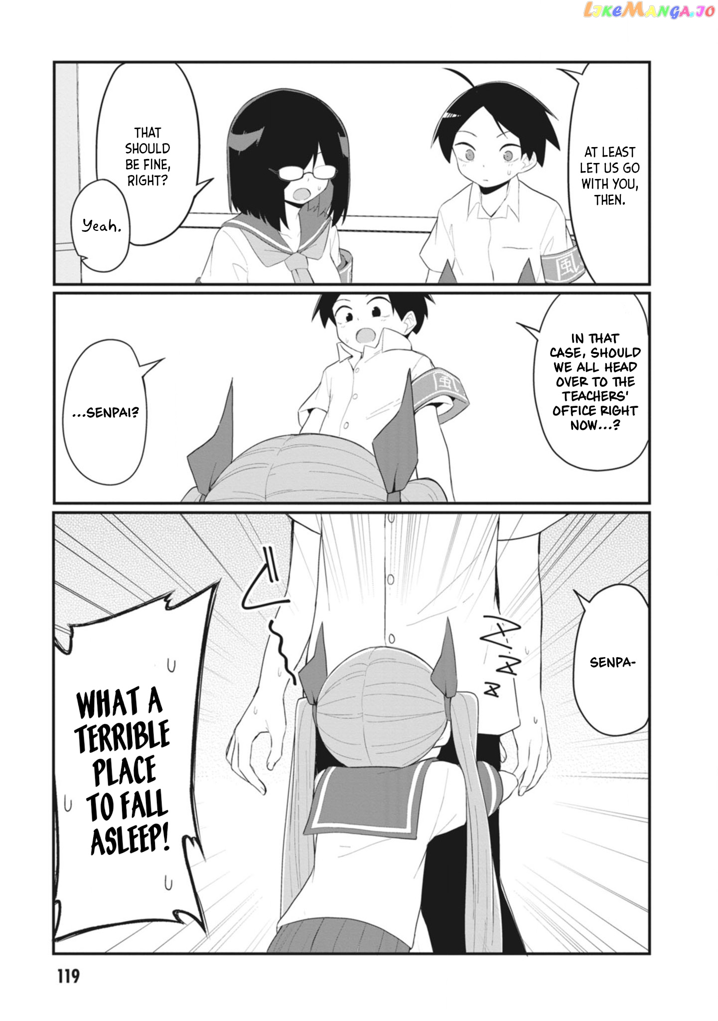 The Hella Weak Disciplinary Committee Chairman, Kaeri-chan chapter 24 - page 5