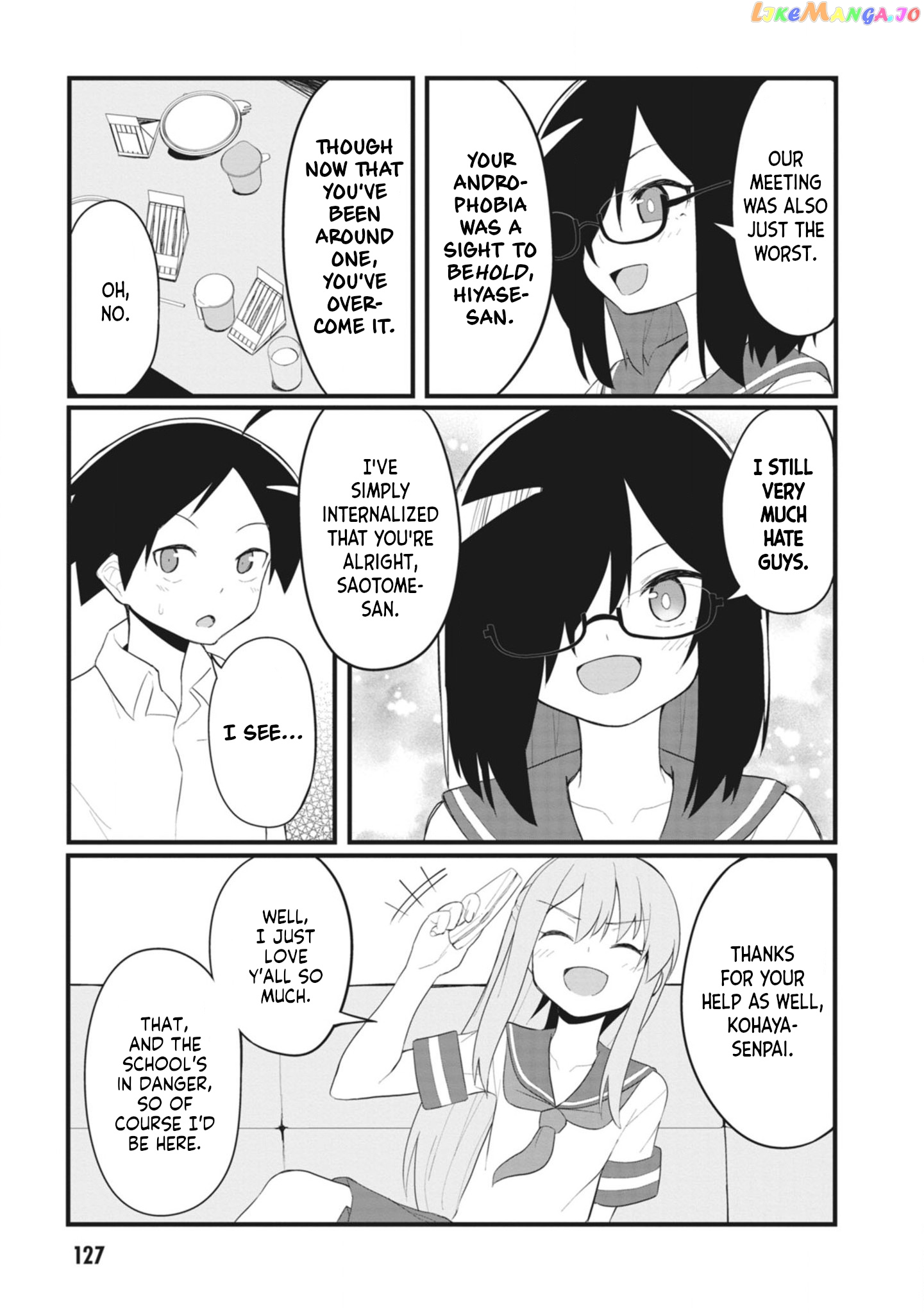 The Hella Weak Disciplinary Committee Chairman, Kaeri-chan chapter 25 - page 3