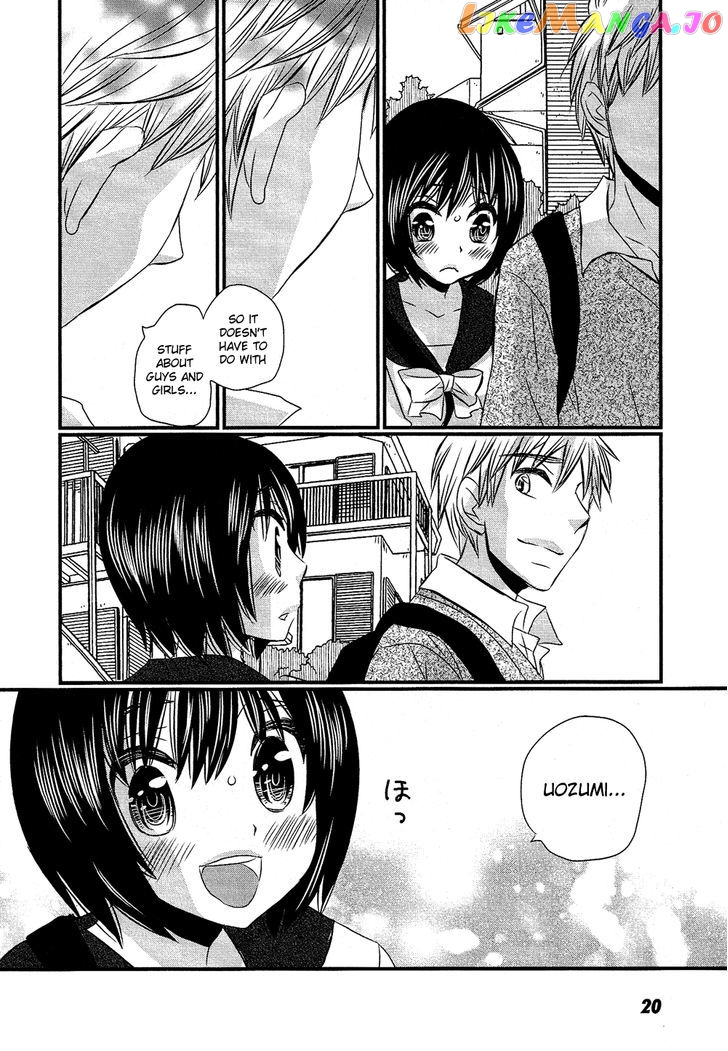 Kyou Kara Yonshimai chapter 1 - page 20