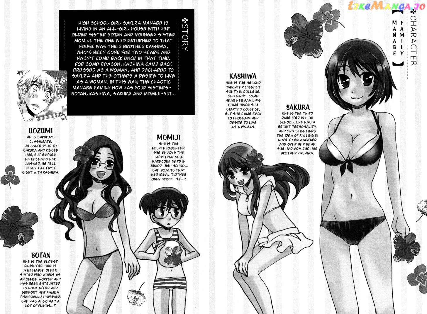 Kyou Kara Yonshimai chapter 6 - page 3