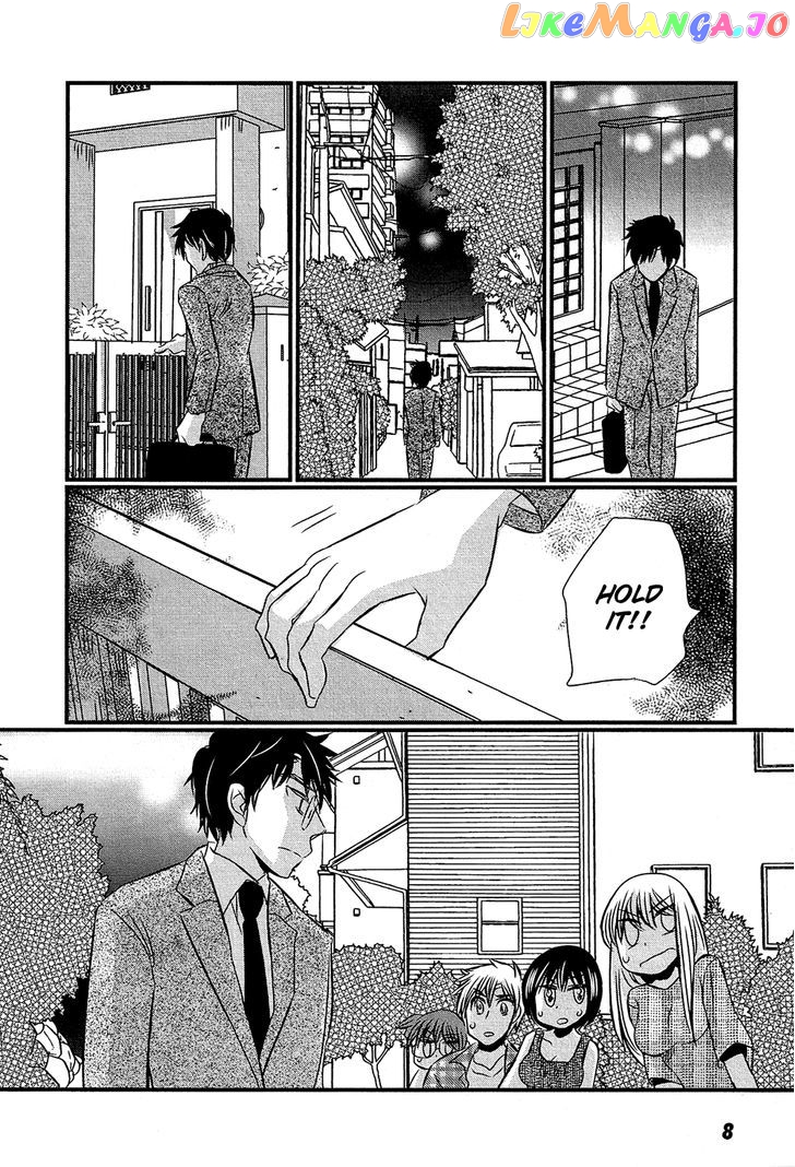 Kyou Kara Yonshimai chapter 11 - page 8