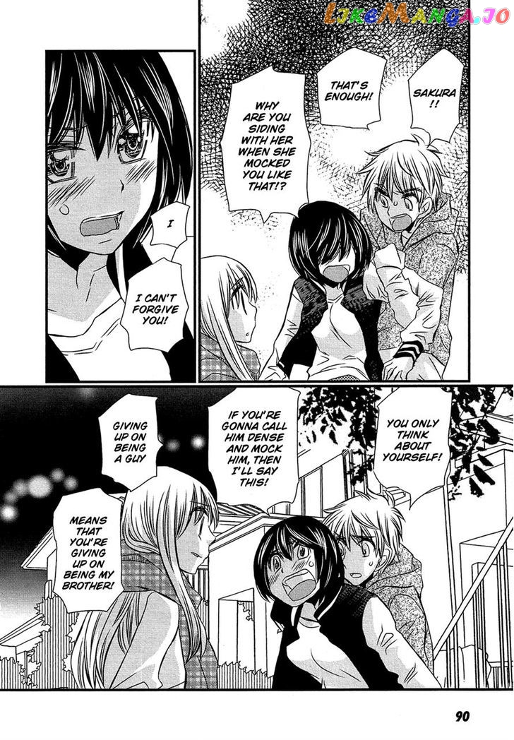 Kyou Kara Yonshimai chapter 13 - page 18