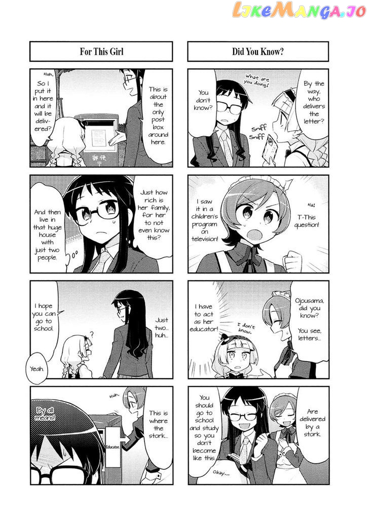 Majo to Houki to Kurobuchi Megane chapter 4 - page 7
