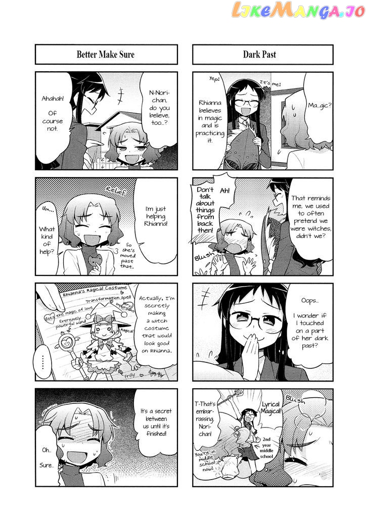 Majo to Houki to Kurobuchi Megane chapter 6 - page 2