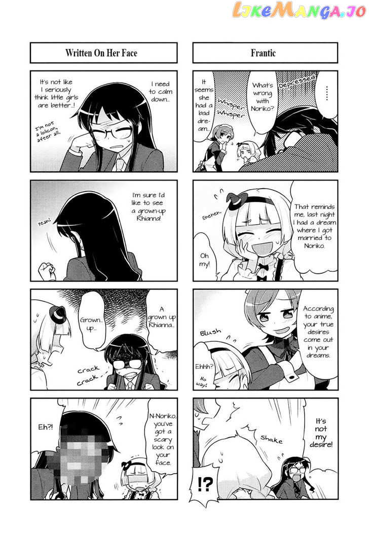 Majo to Houki to Kurobuchi Megane chapter 8 - page 3