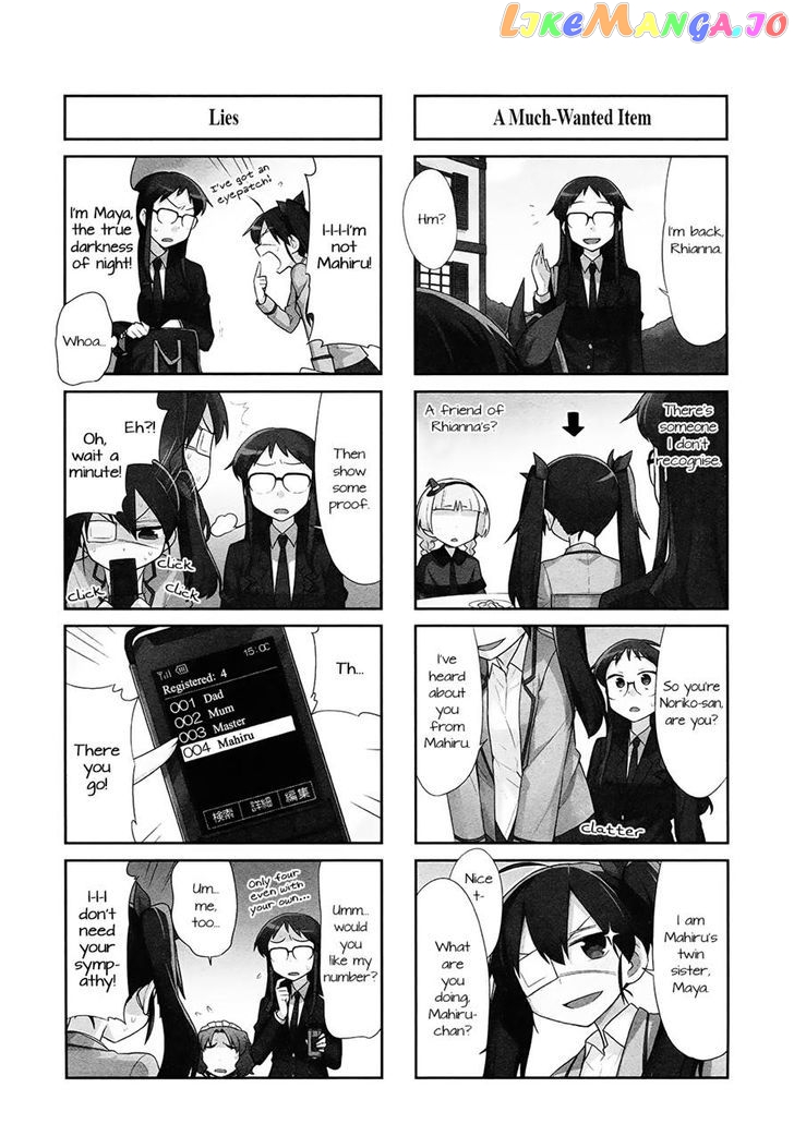 Majo to Houki to Kurobuchi Megane chapter 22 - page 2