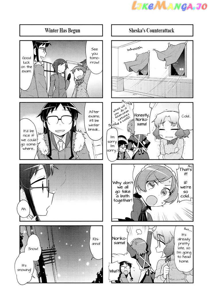 Majo to Houki to Kurobuchi Megane chapter 35 - page 8