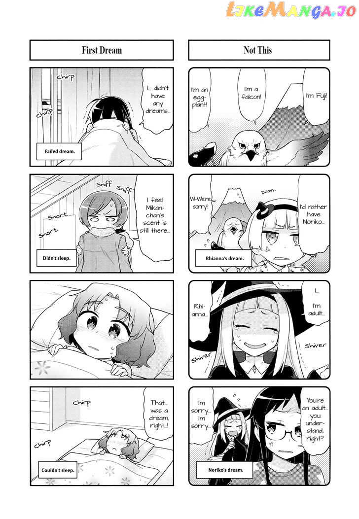 Majo to Houki to Kurobuchi Megane chapter 38 - page 6