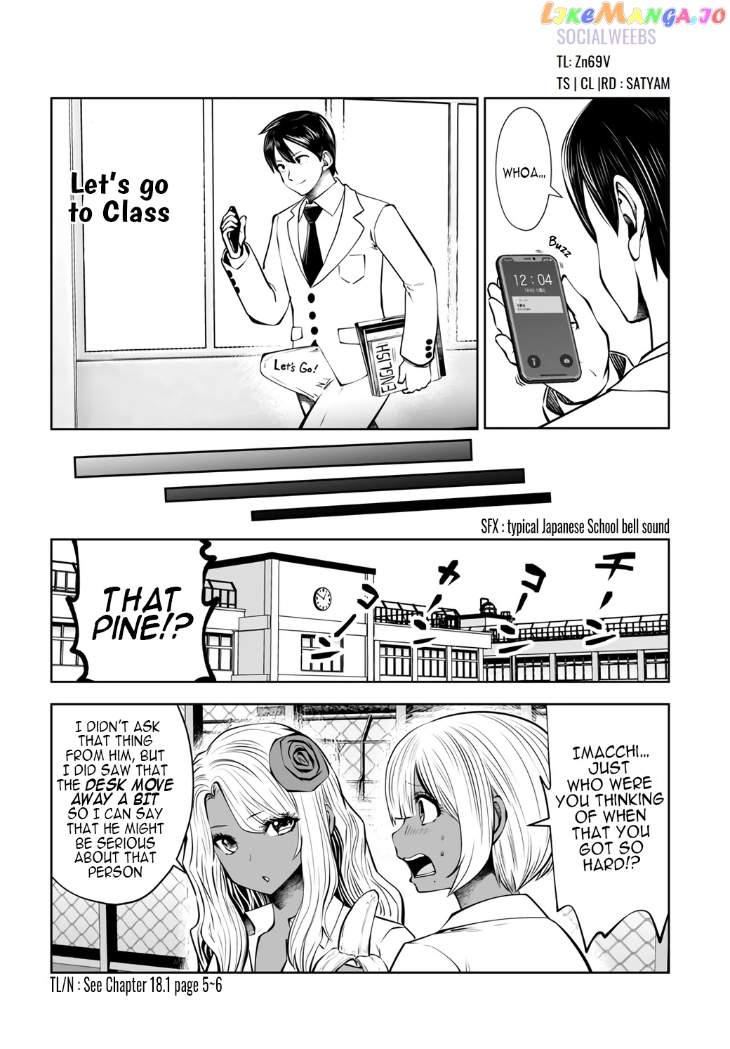 Burakku Gakkou ni Tsutomete Shimatta Sensei chapter 19.1 - page 1