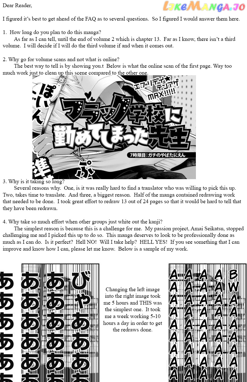 Burakku Gakkou ni Tsutomete Shimatta Sensei chapter 7 - page 24