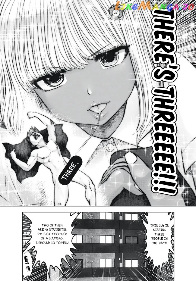 Burakku Gakkou ni Tsutomete Shimatta Sensei chapter 27 - page 24