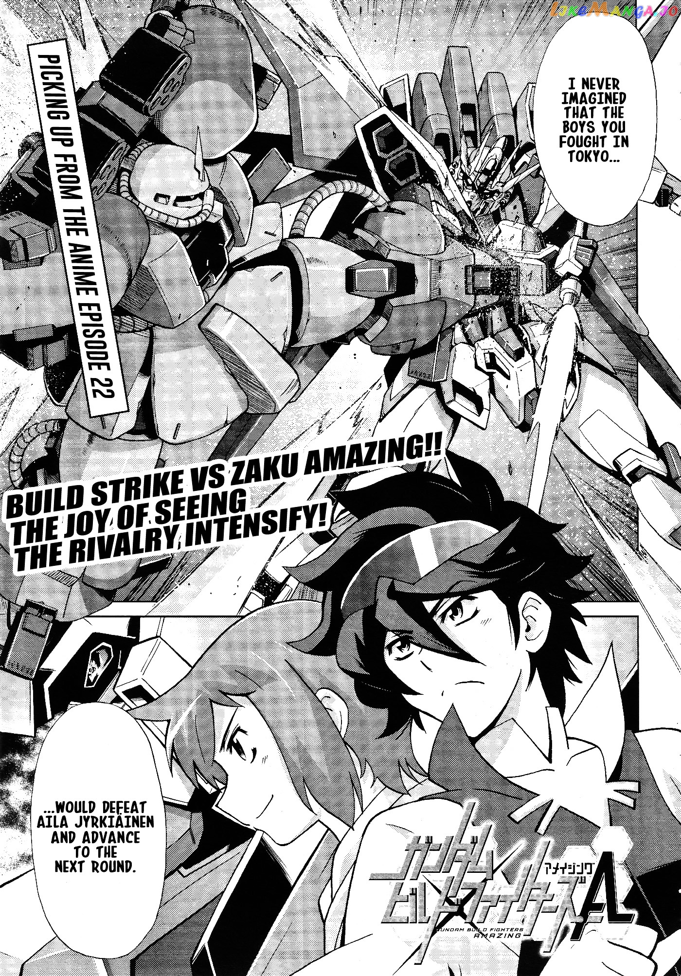 Gundam Build Fighters A chapter 8 - page 1