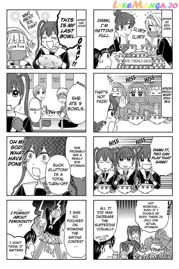 Kunoichi Joshikousei Otonashi-san chapter 27 - page 4