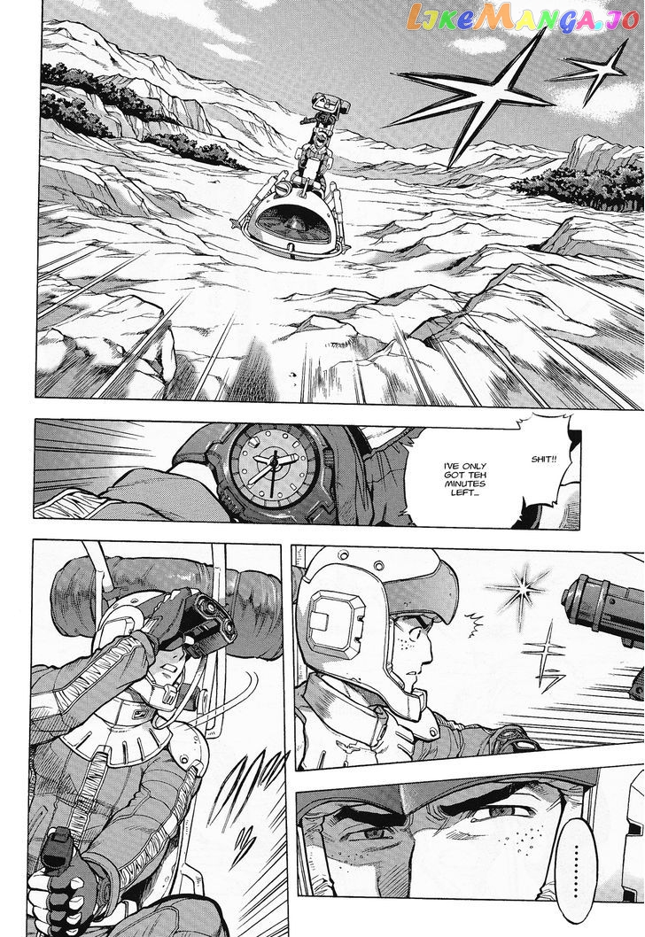 Kidou Senshi Gundam U.C. Hard Graph - Tetsu no Kanba chapter 3 - page 17