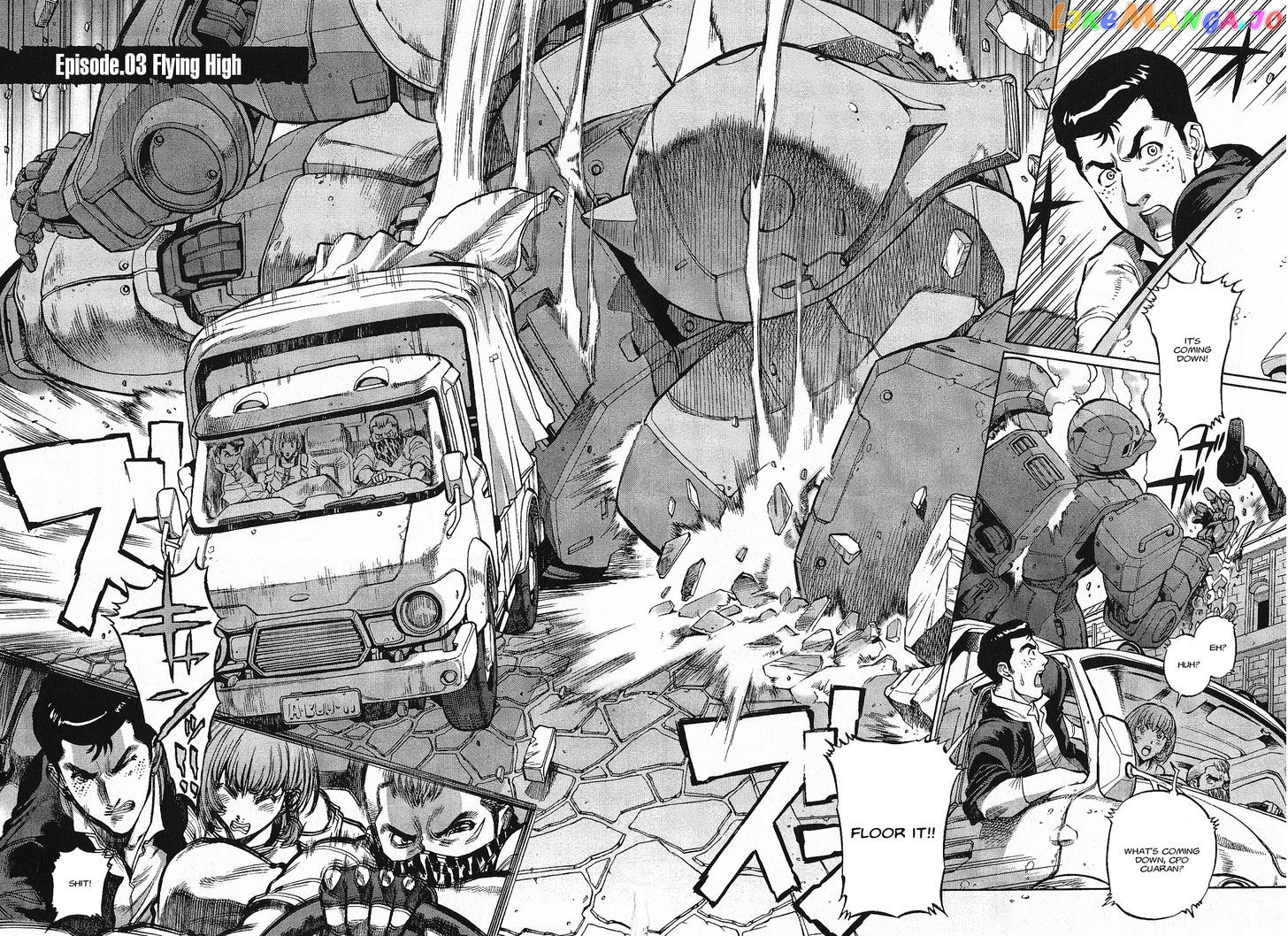 Kidou Senshi Gundam U.C. Hard Graph - Tetsu no Kanba chapter 3 - page 2