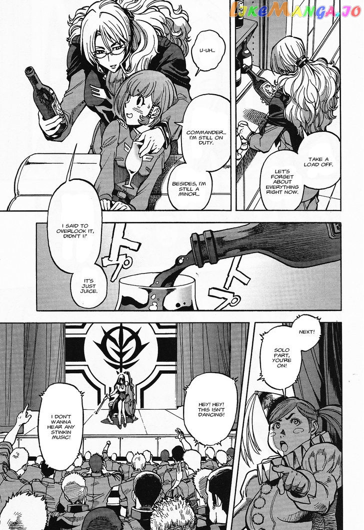 Kidou Senshi Gundam U.C. Hard Graph - Tetsu no Kanba chapter 4 - page 6