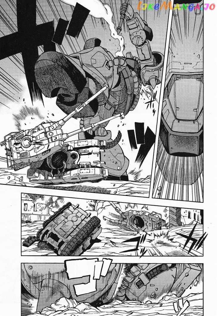 Kidou Senshi Gundam U.C. Hard Graph - Tetsu no Kanba chapter 5 - page 13