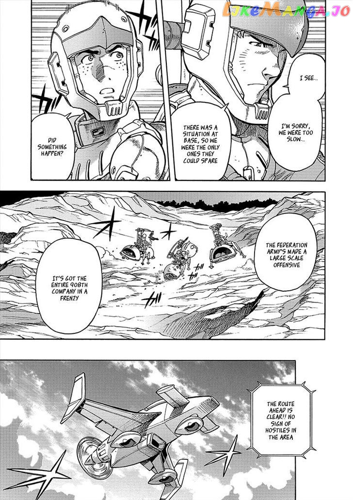 Kidou Senshi Gundam U.C. Hard Graph - Tetsu no Kanba chapter 6 - page 23