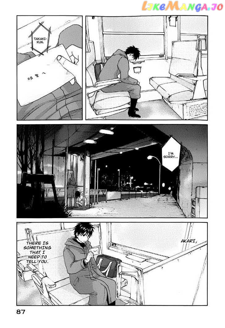 Byousoku 5 Centimeter vol.1 chapter 2 - page 22