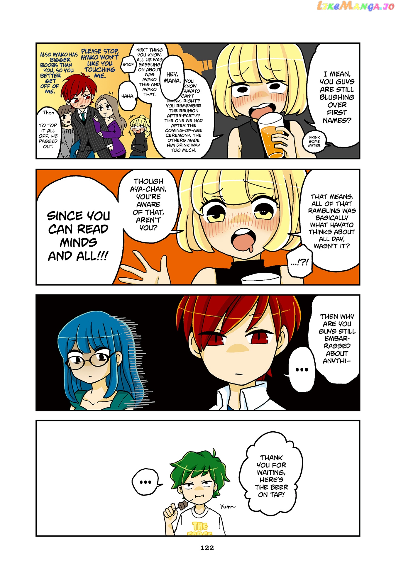 Mousou Telepathy chapter 717.5 - page 15